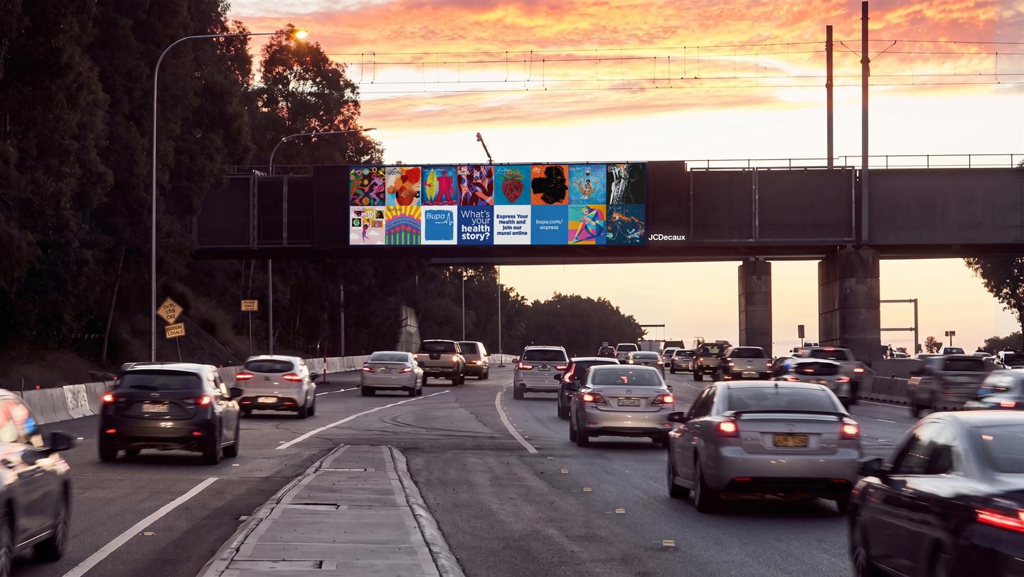 Express Your Health mural in Australia