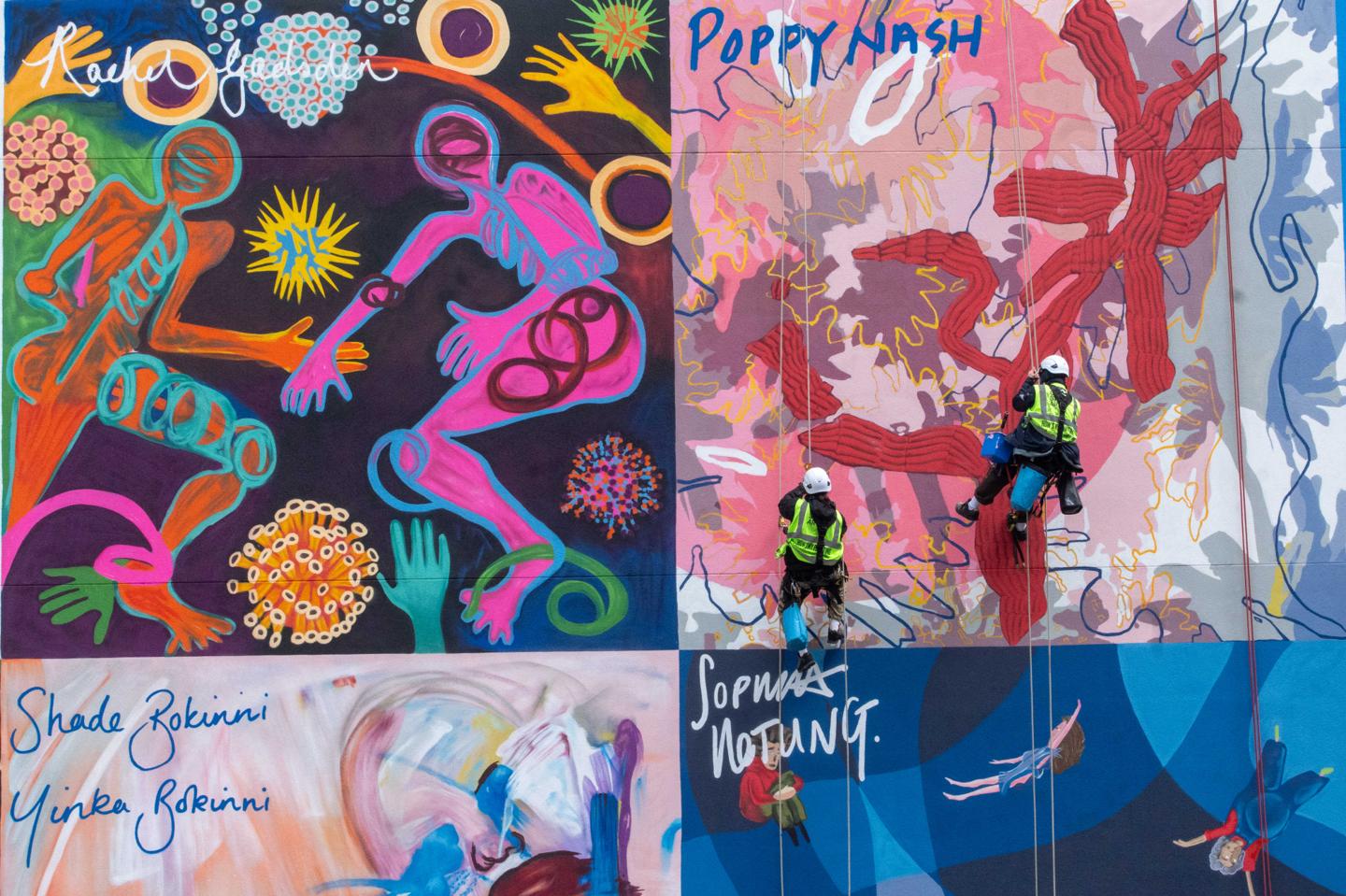 Abseil artists — 08