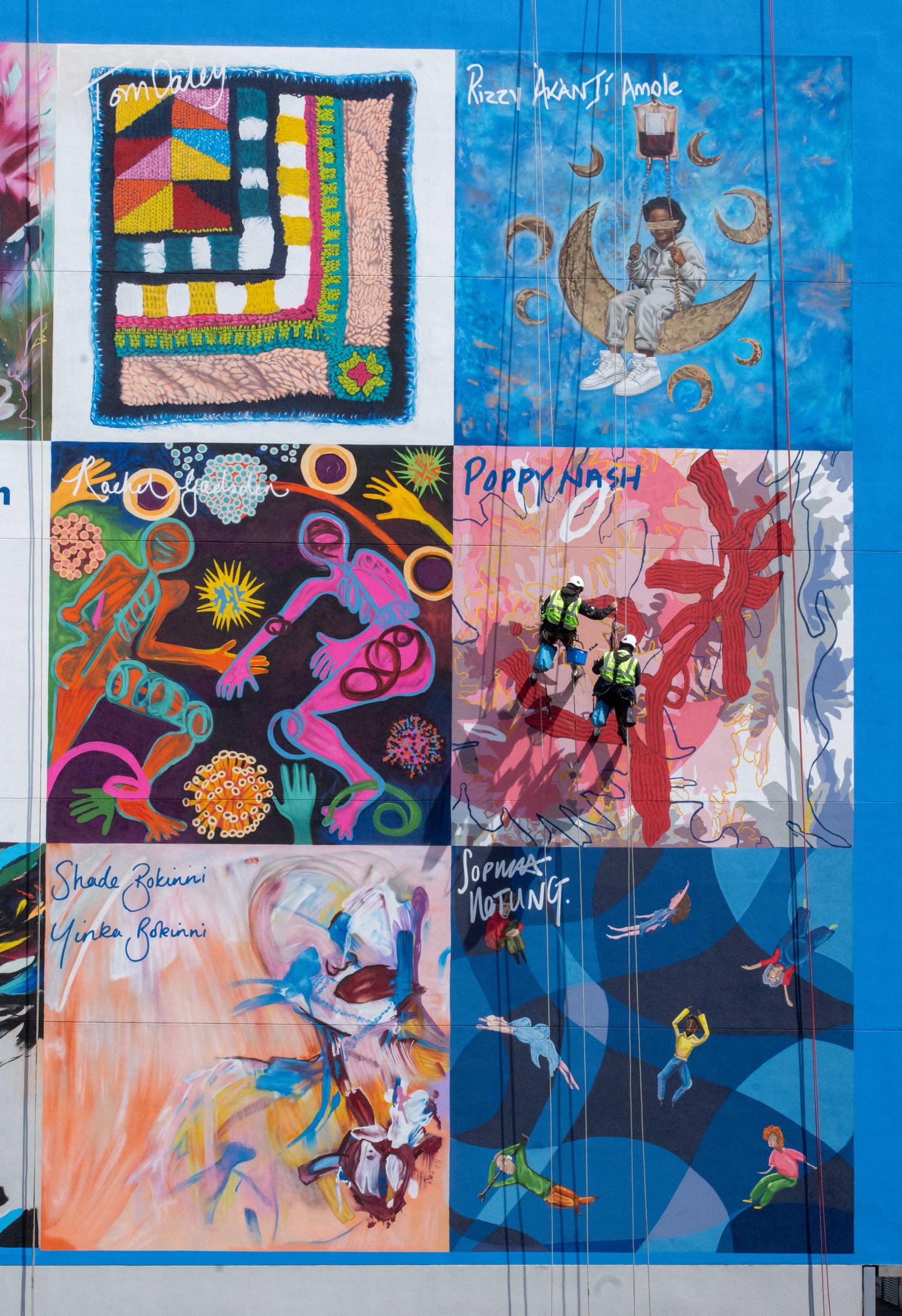Abseil artists — 21